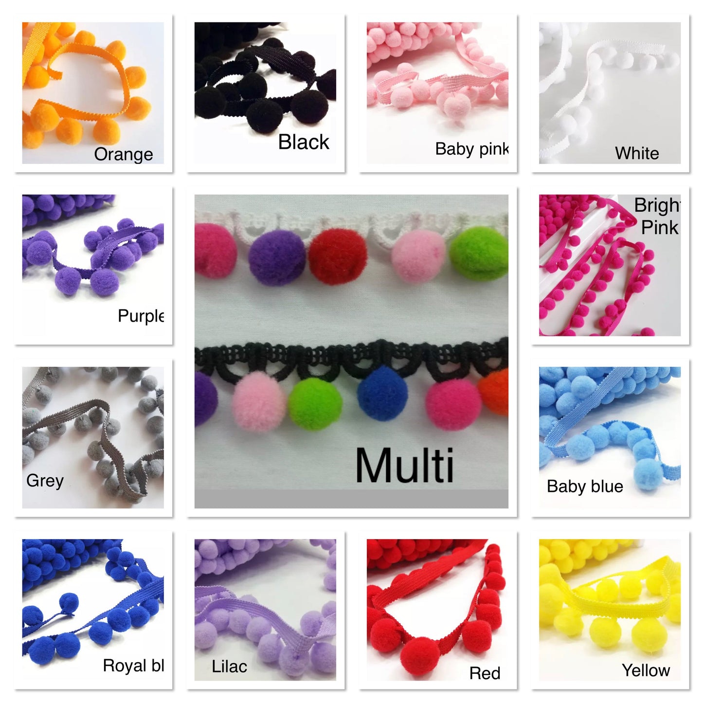 Star Pompom lampshade