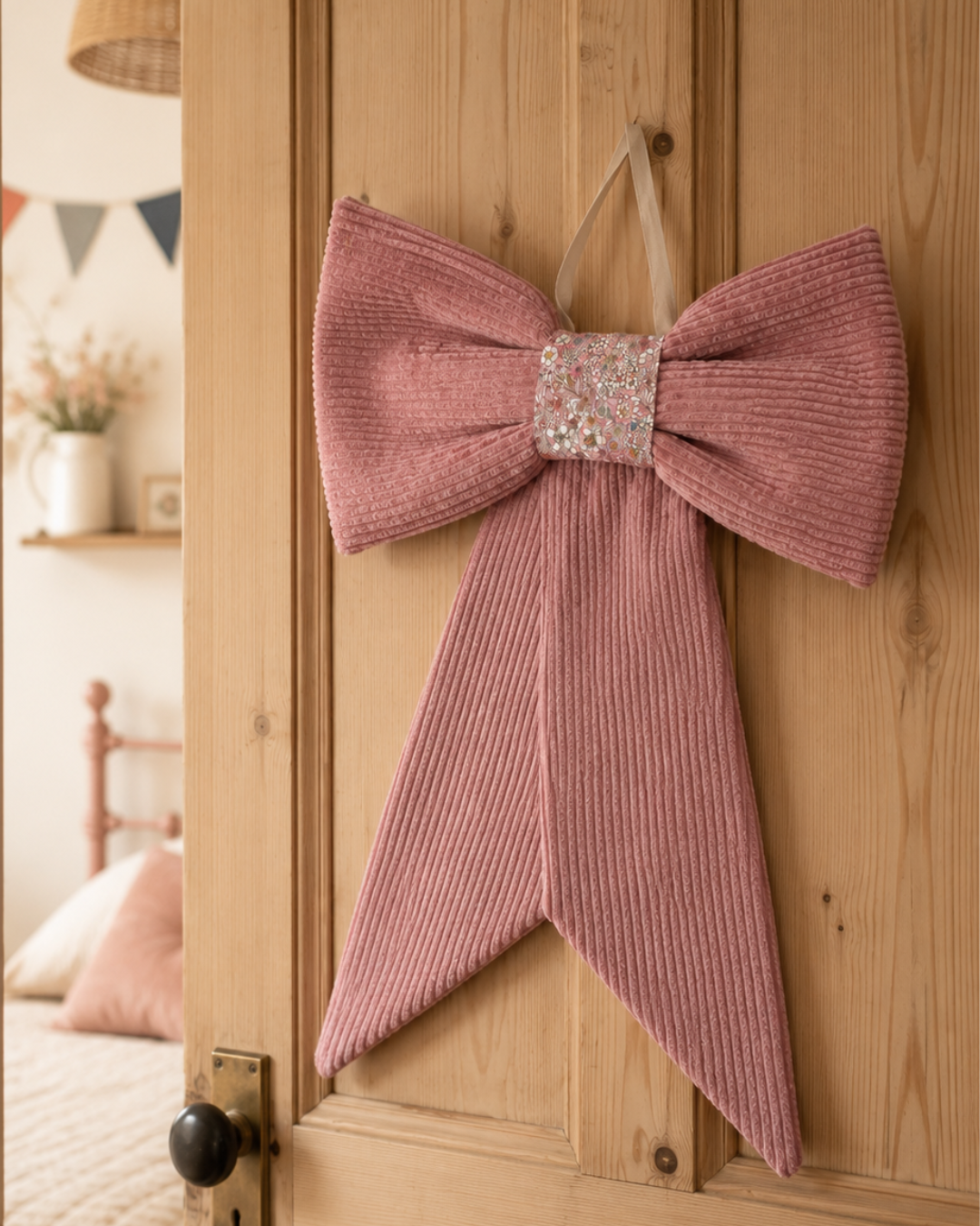 Liberty Fabric Bow Wall Decor