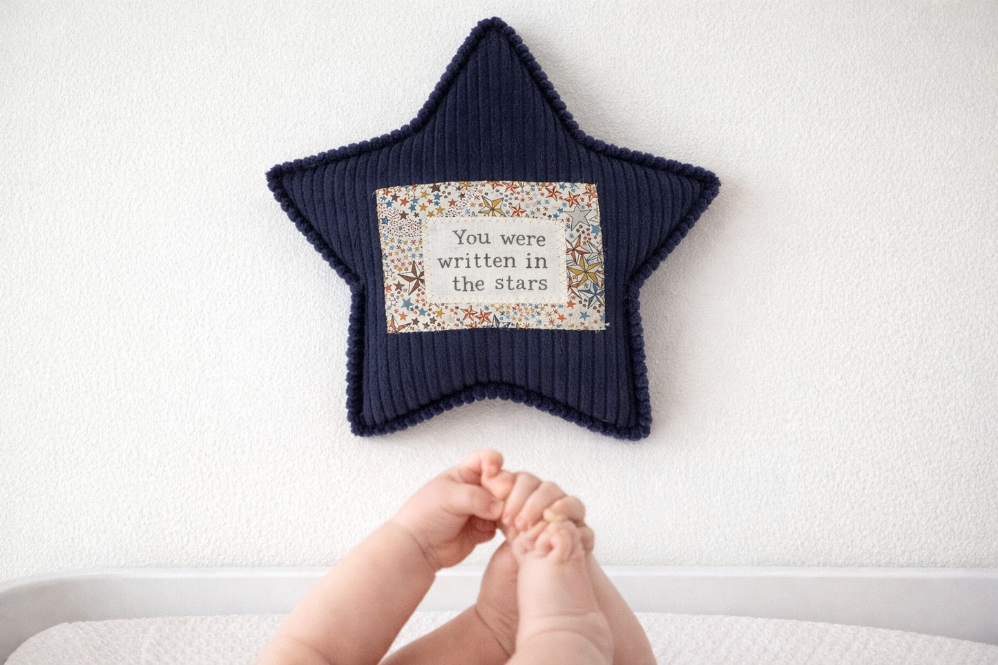personalised fabric stars
