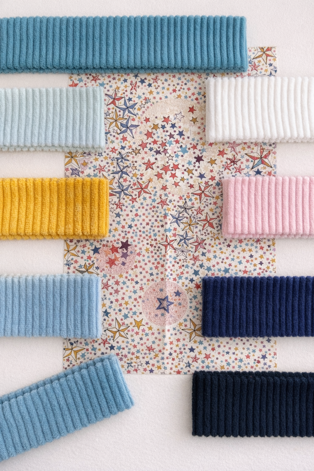 personalised fabric stars