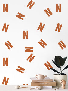 Personalised initial wallpaper