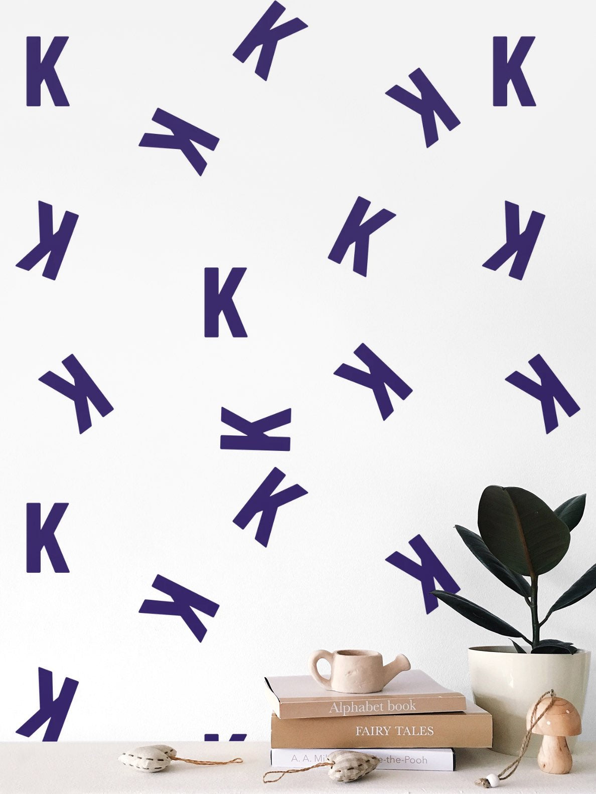 Personalised initial wallpaper