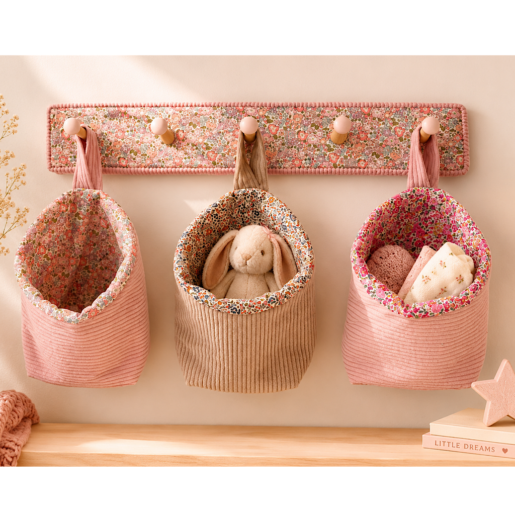 Liberty London Fabric Peg Rack Bag