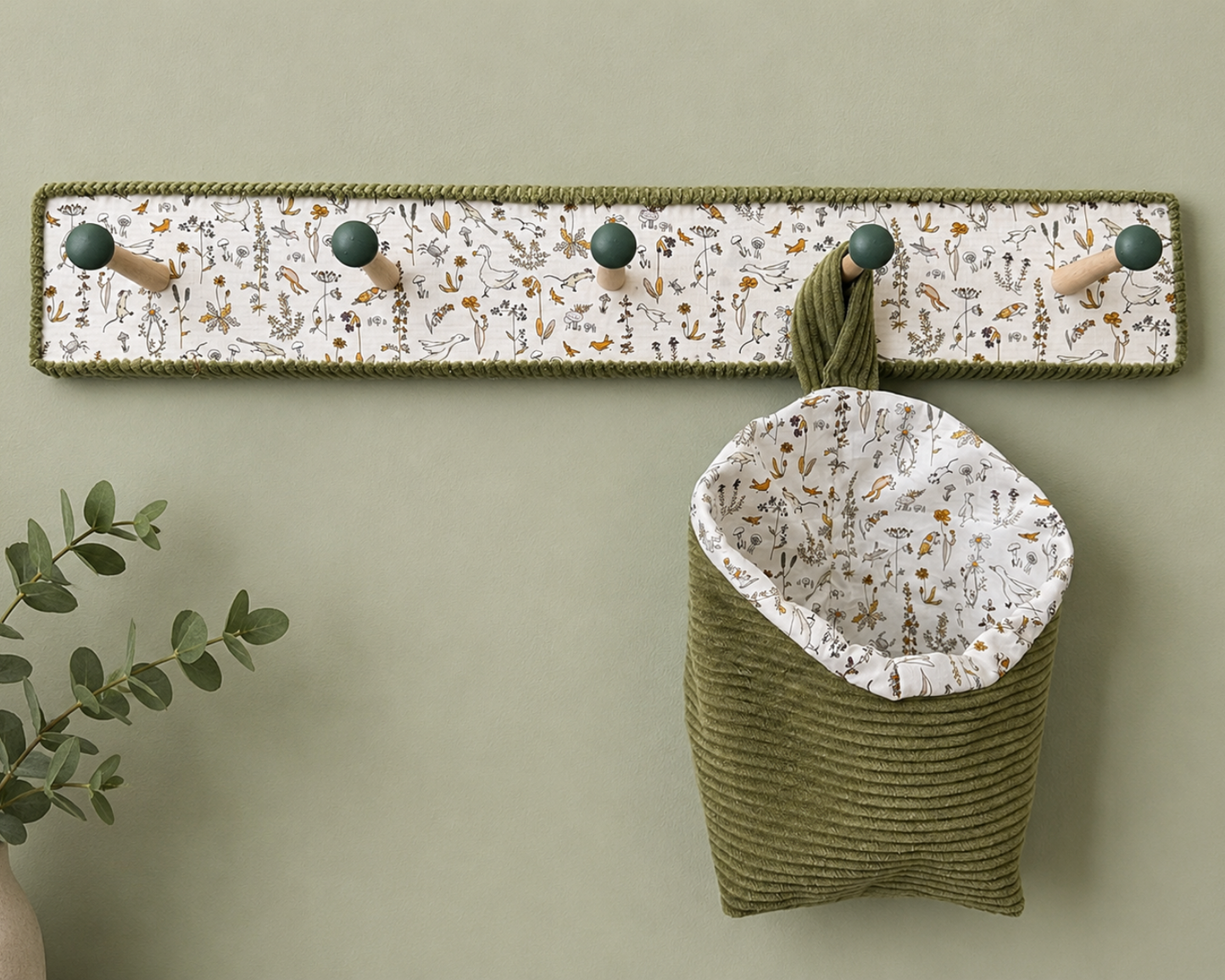 Liberty London Fabric Peg Rack Bag