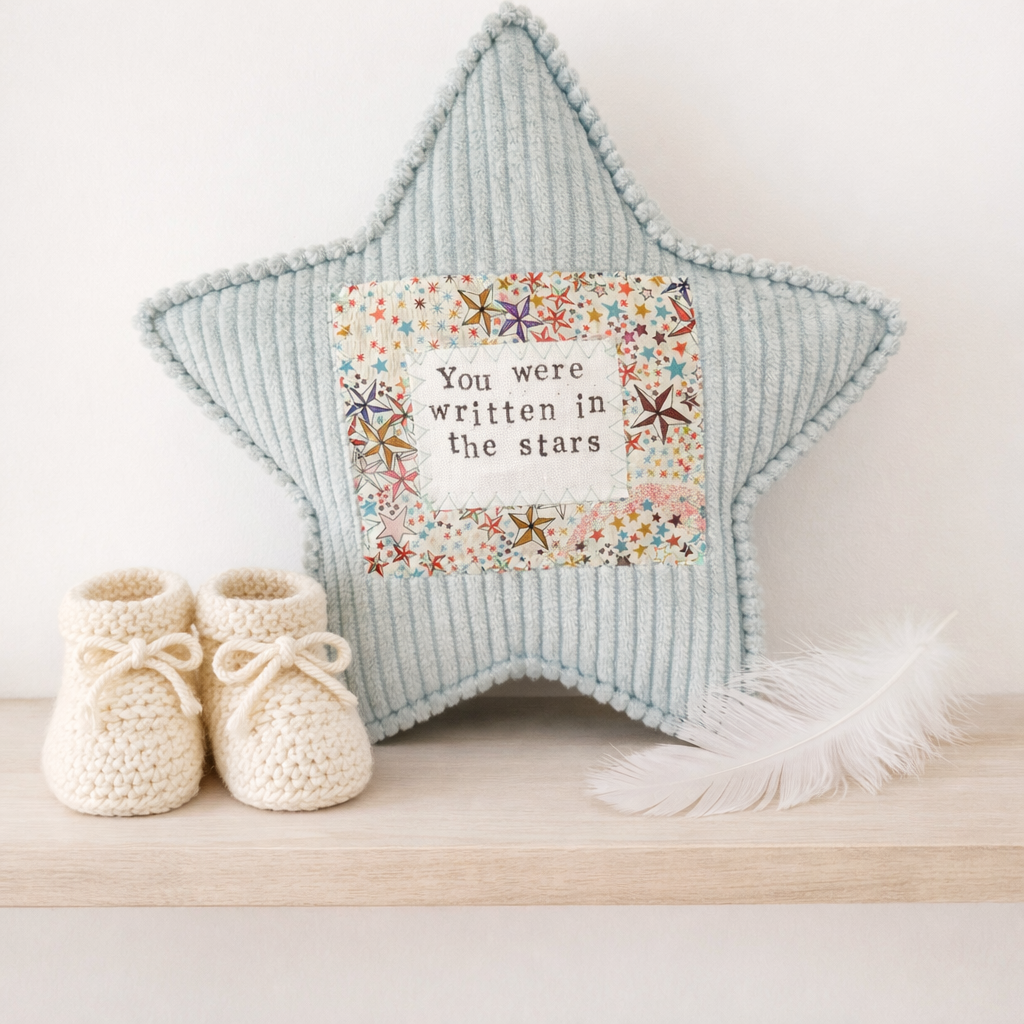 personalised fabric stars