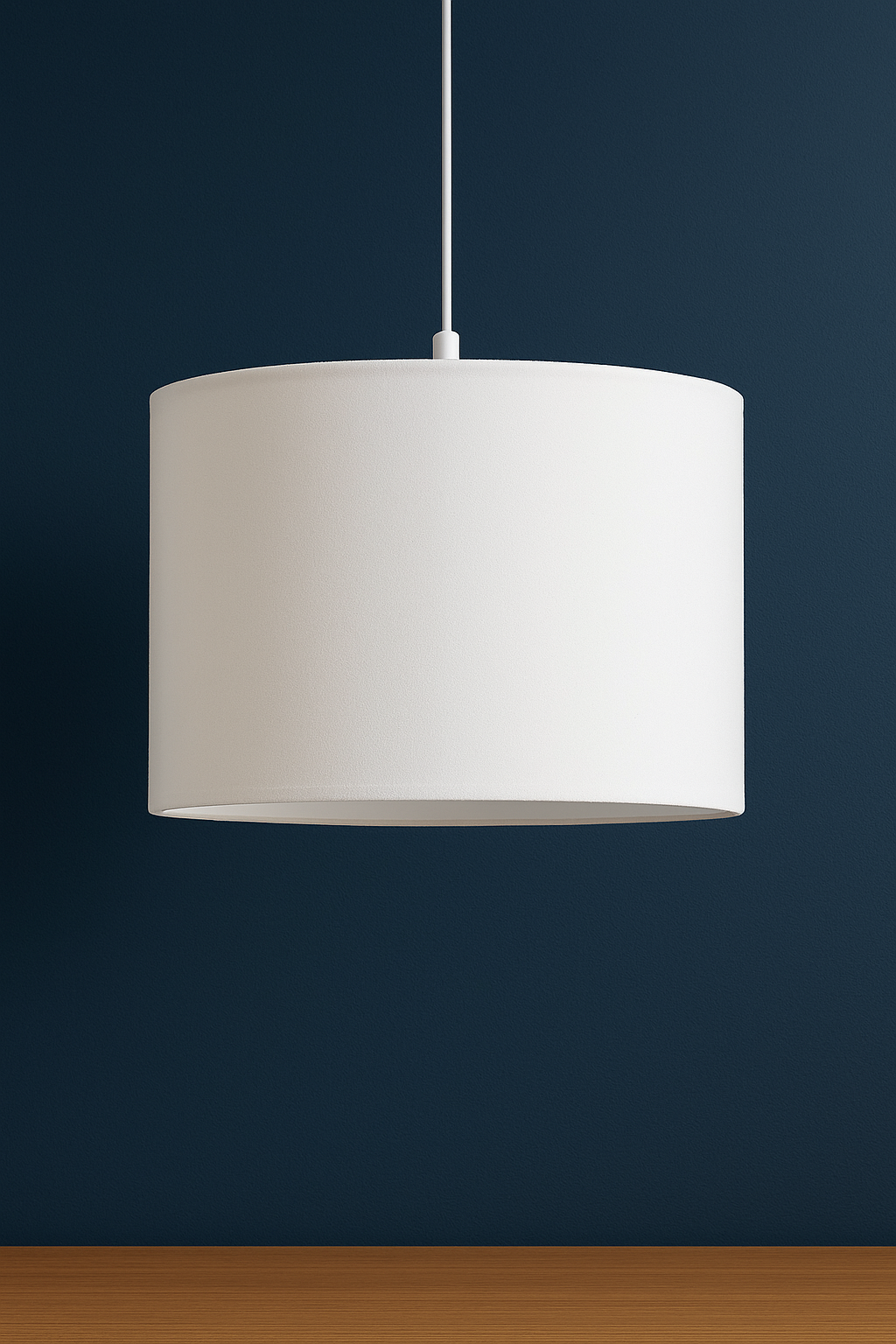 Velvet lampshades.
