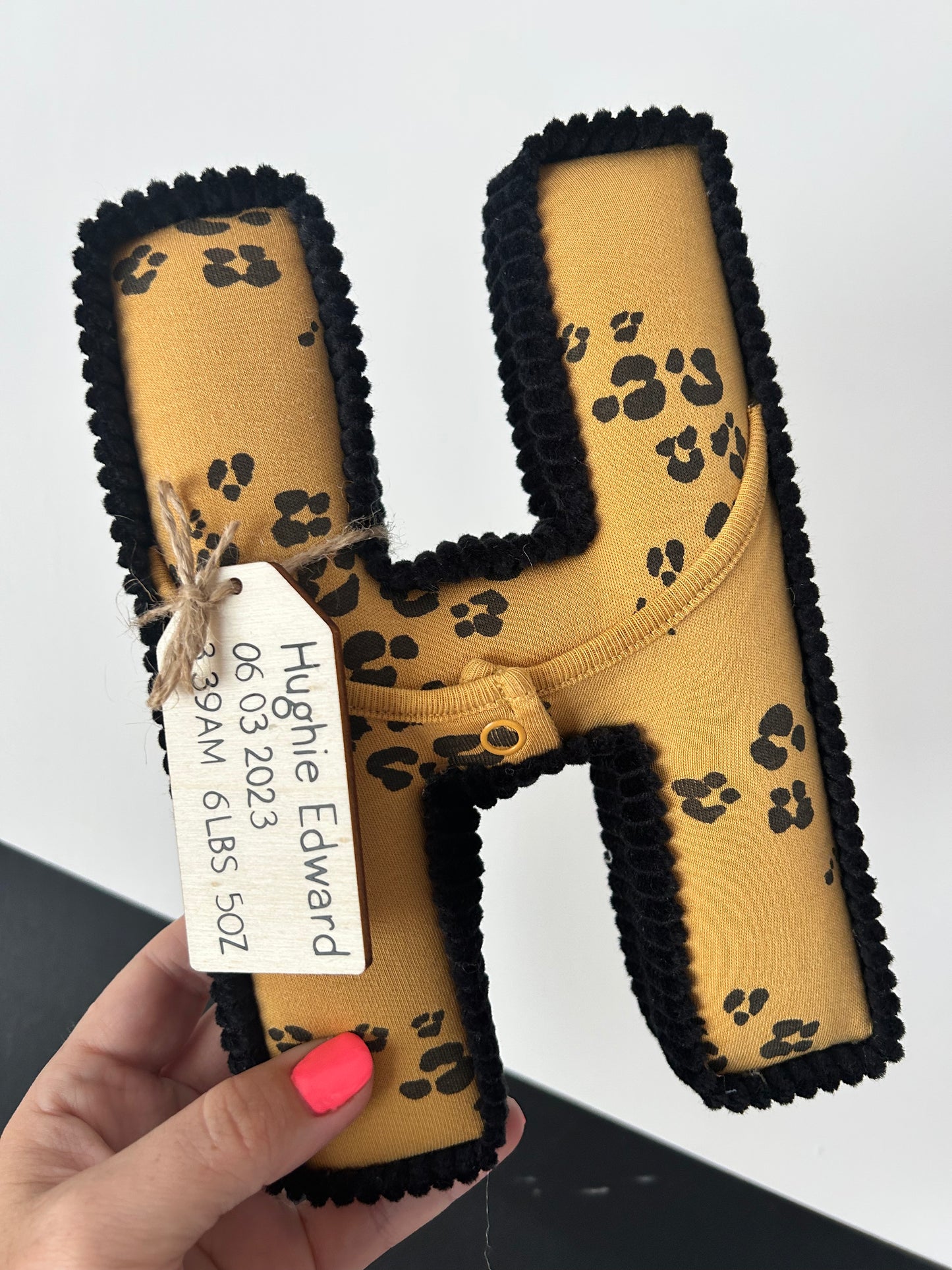 Personalised keepsake letters