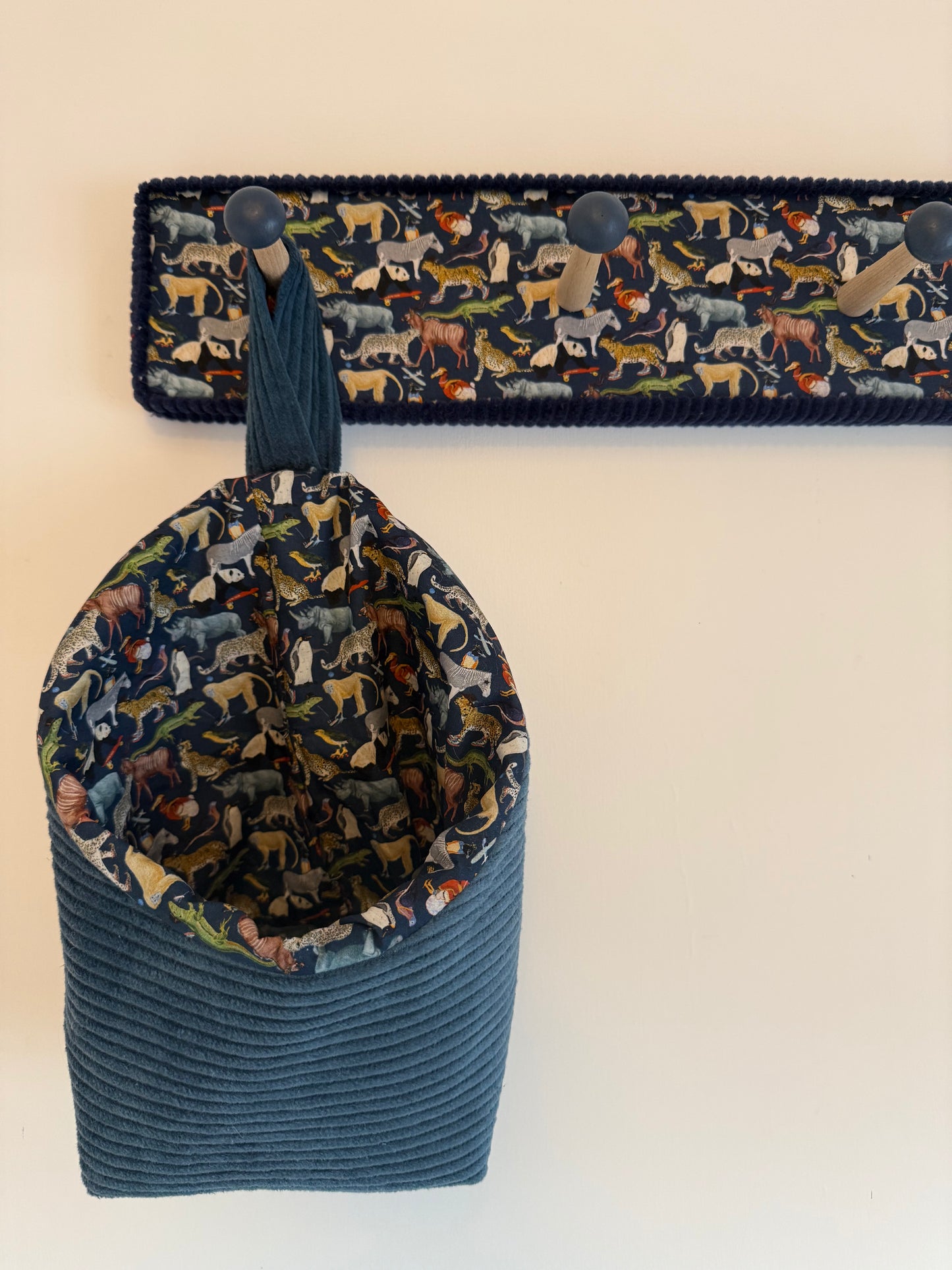 Liberty London Fabric Peg Rack Bag