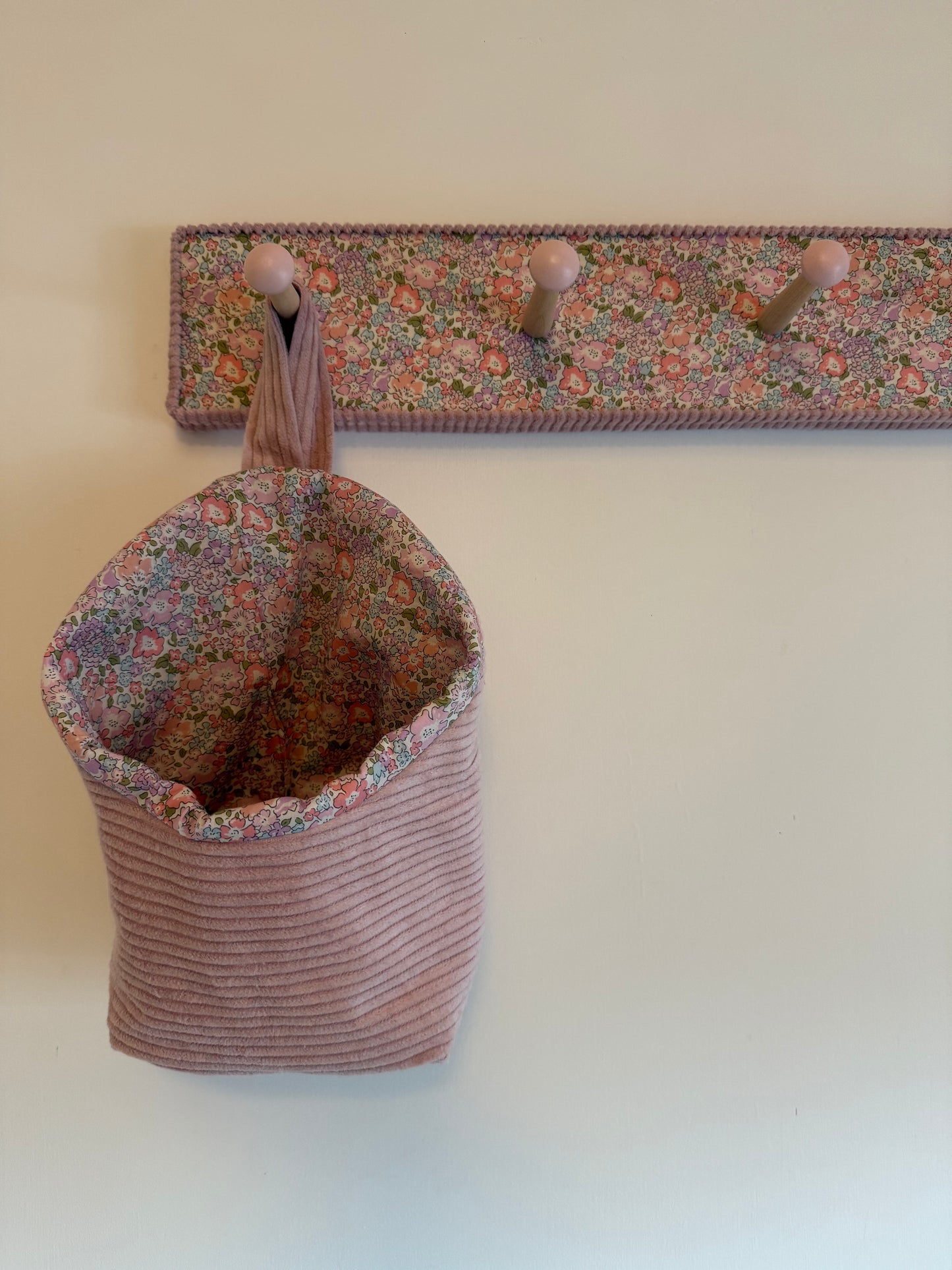Liberty London Fabric Peg Rack Bag