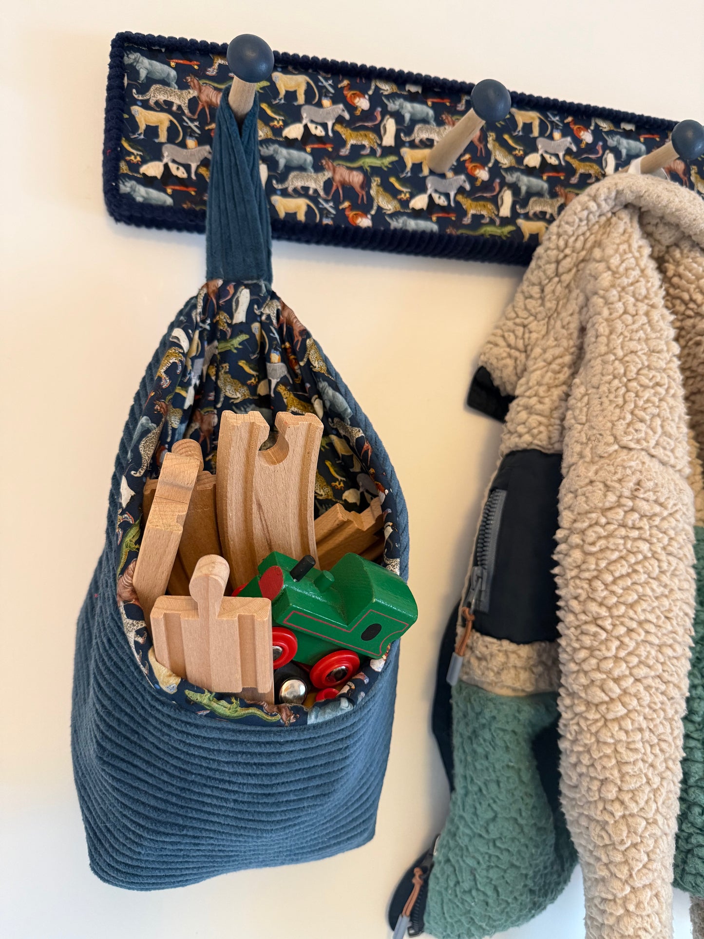 Liberty London Fabric Peg Rack Bag