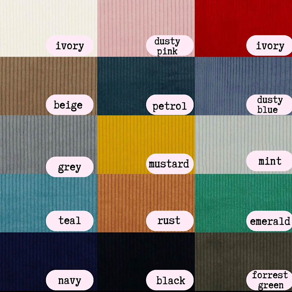 Dalmatian cotton cord mix