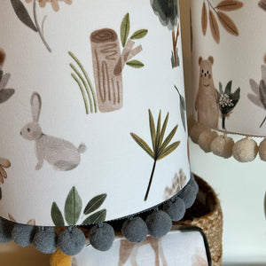 Woodland springs lampshade