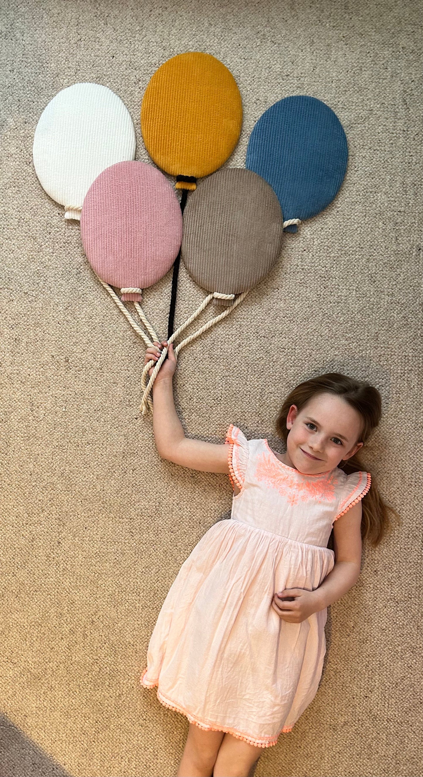 corduroy fabric balloons