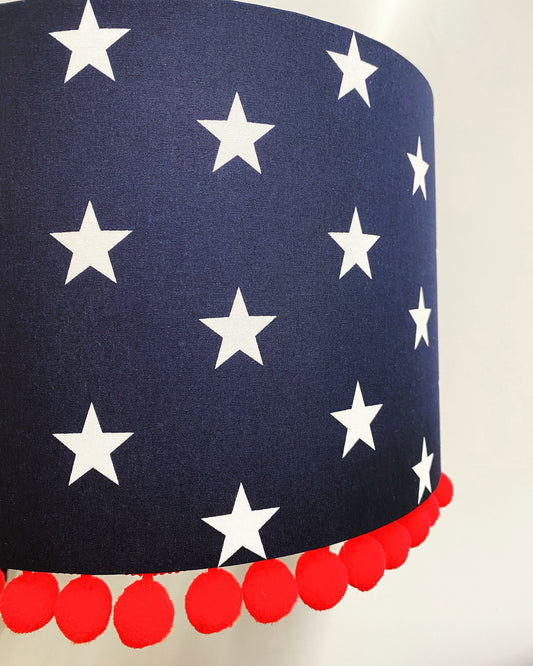 Star Pompom lampshade