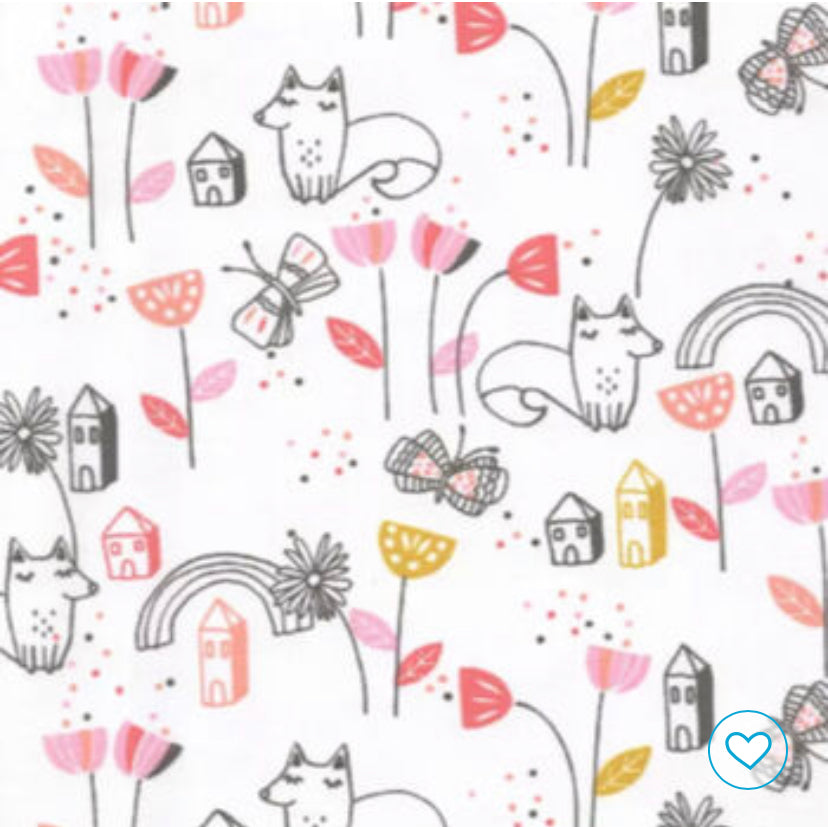 fox grove fabric pompom letter