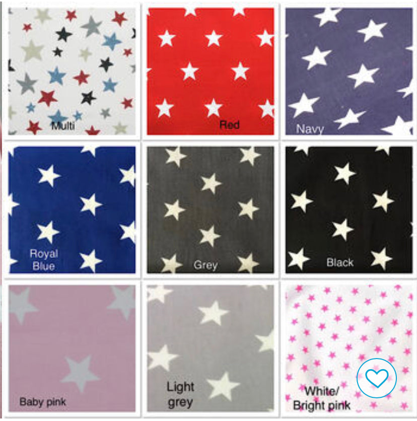 Star fabric letter