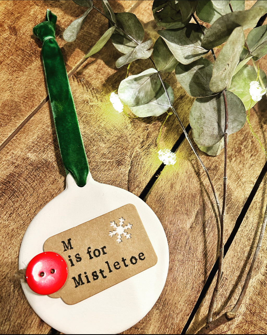 Personalised Christmas bauble