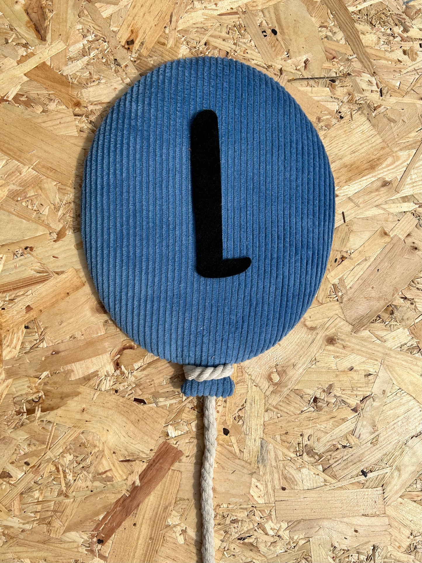 personalised corduroy fabric balloons